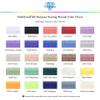 Simthread All Purpose Sewing Thread from 100% Spun Polyester for Serger, Overlock, Merrow, Quilting Sewing 4 Big Cones of 5000M (5500 Yards) Each - 40S/2 Blue view 4