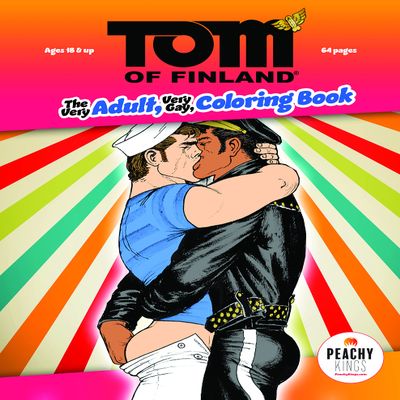 Tom of Finland Very Adult, Very Gay Coloring Book 8.5x11