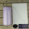 Ink Trendz 4 Pack Sublimation Blank Shimmer Skinny Straight Tumbler Stainless Steel 20 ounce Tumblers with Straws & Individually Boxed Polymer Sublimation Coating (Shimmer Purple, 4 Pack) view 3