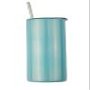 Ink Trendz 4 Pack Sublimation Blank Shimmer Skinny Straight Tumbler Stainless Steel 20 ounce Tumblers with Straws & Individually Boxed Polymer Sublimation Coating (Shimmer Mint, 4 Pack) view 3
