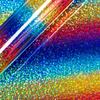 HTV Vinyl HOLOGRAPHC Rainbow view 2