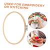 ARTIBETTER 1pc Embroidery Hoop for DIY Crafting Cross Stitch and Needlework for Beginners and DIY Enthusiasts Smooth Hold for Easy Stitching view 4