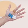 AGCFABS 3/5cm Shiny Dog Bone Shape Silicone Mold Key Chain Pendant Moulds Clay for DIY Jewelry Making Epoxy Resin Mold Tool (10) view 3