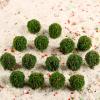 DUO ER 30Pcs 3.5cm Landscape Scenery Topiary Green Model Trees Railroad Train Diorama Layout Scene 1/100 Artificial Plants view 2