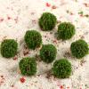 DUO ER 30Pcs 3.5cm Landscape Scenery Topiary Green Model Trees Railroad Train Diorama Layout Scene 1/100 Artificial Plants view 3