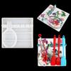 Rolin Roly Spoon Storage Resin Mold Holder Epoxy Mould Multiple Utensil Rest Silicone Molds Kitchenware Organizer Casting Moulds for Kitchen Home Decoration (silicone kitchen tray mold) view 1
