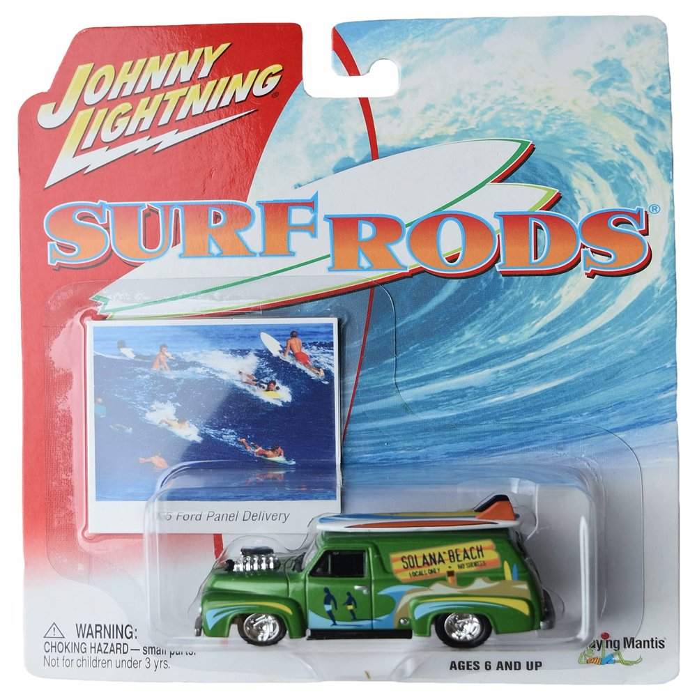 Johnny Lightning 1955 Ford Panel Delivery, Surf Rods [Green]