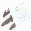 EDU672265 Eduardo 1/72 Brushing Sky Shadow ECM Pod Plastic Model Parts view 3