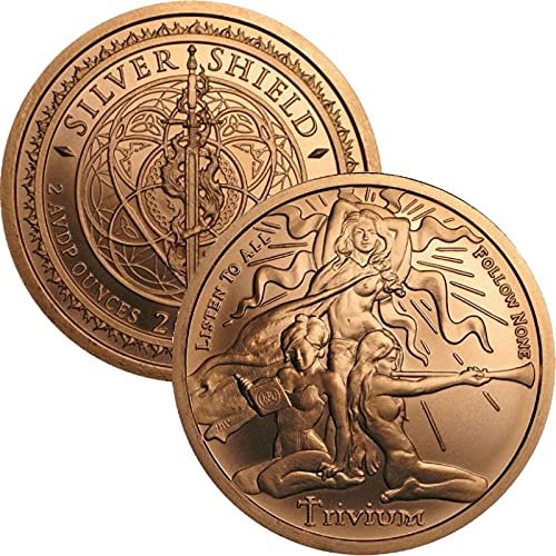 2018 Mini Mintage 1 oz .999 Pure Copper Medallion (#45 Trivium Girls (2 oz))