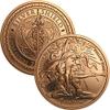 2018 Mini Mintage 1 oz .999 Pure Copper Medallion (#45 Trivium Girls (2 oz)) view 1