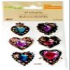 Crafter's Square Stickers with Faux Jewels view 1