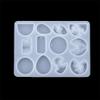 Water Drop Handmade Silicone Casting Mold for DIY Crystal Epoxy Resin Jewelry Step Field Island Pendant Silicone Mold Supplies (5) view 1