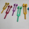 YANTRA 9 Chakra Weighted Cosmic Healing Color Coded Tuning Forks Includes Soul Purpose and Earth Star with Mallet and Bags view 2