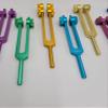 YANTRA 9 Chakra Weighted Cosmic Healing Color Coded Tuning Forks Includes Soul Purpose and Earth Star with Mallet and Bags view 4