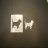 12" Basset Hound Reusable (SRAL) Mylar Stencil - Art Supplies view 1