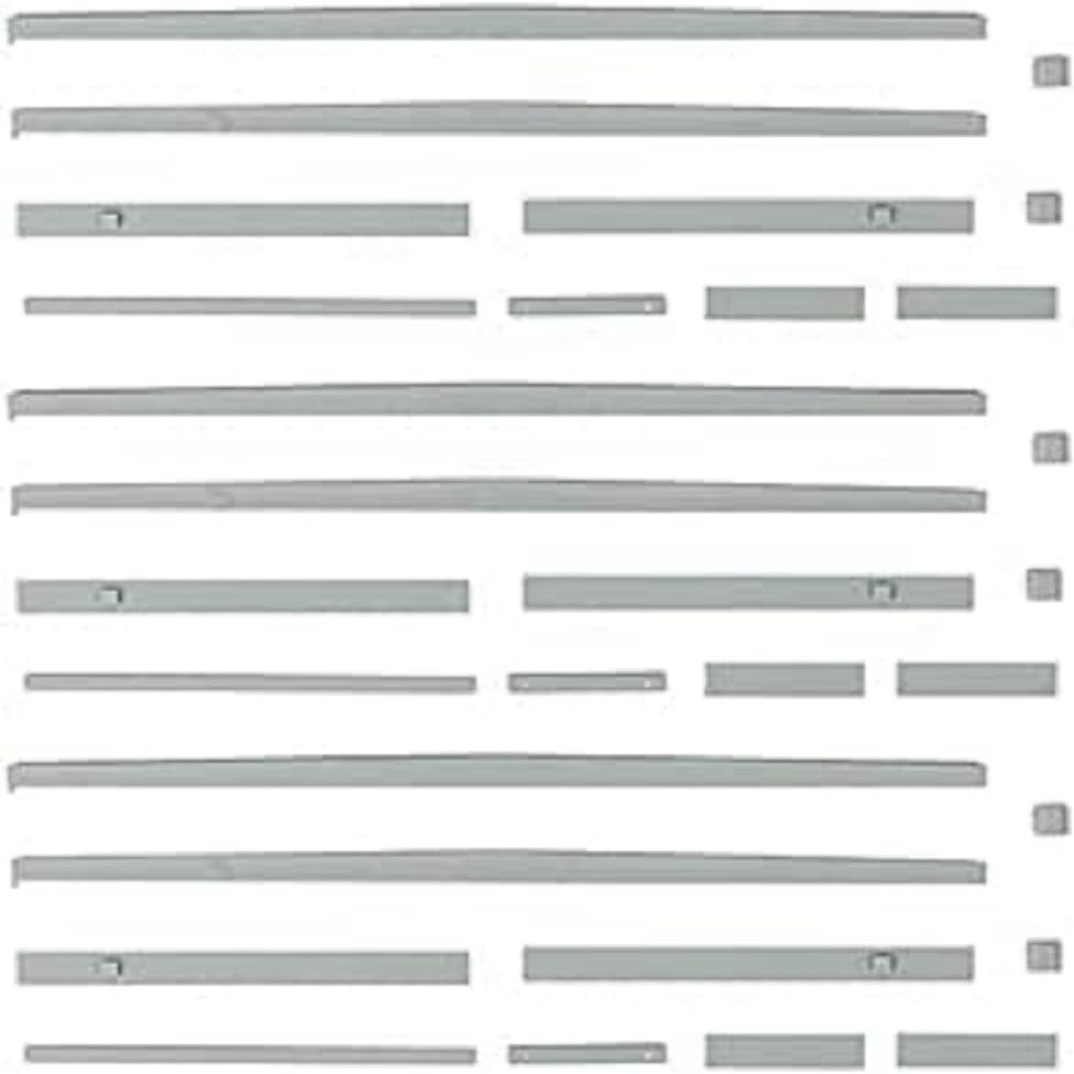 FALLER 180898 HO Scale Roof Beams and Wall Connectors - Goldbeck Modular Building Component - Various Lengths