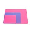 1Pc Creative Geometric Figure Concrete Flower Pot Tray Home Decoration Epoxy Resin Silicone Mold DIY Jewelry Making Findings (Pink, 40x30CM) view 4