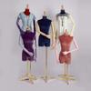 Mannequin Body Dress Form Dressmaking Mannequin Torso Dummy Female Adjustable Height Tripod Stand Wood Arms EIIDJFF 524(Color:#1) view 3