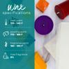 Direct Candle Supply 3lb Paraffin Wax, Parafin Wax, Paraffin Wax Candle Making Kit, Paraffin Wax Blocks, Making, Canning, Waterproofing, Metal Preservation, and a Variety of Other Applications view 3