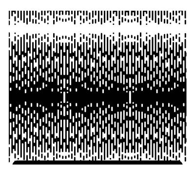 Abstract Patterned Glitter HTV (13.33" x 36") - Black and White Lines