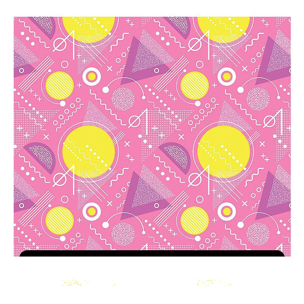 Abstract Patterned HTV (19.66" x 36") - Shape of The 80's