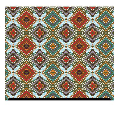 Abstract Patterned Glitter HTV (13.33" x 12") - African Diamond