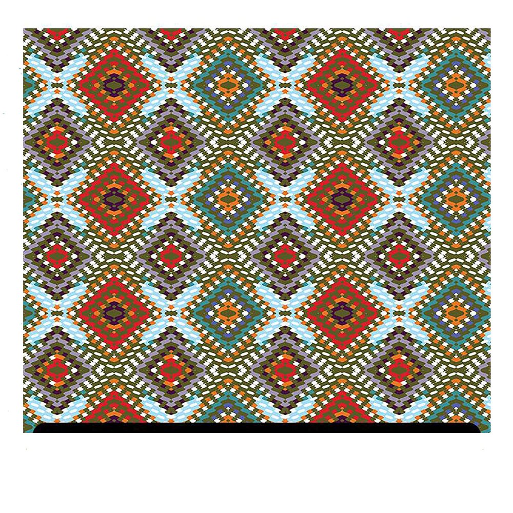 Abstract Patterned Glitter HTV (13.33" x 12") - African Diamond