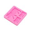 Super Shiny Pig Mother/Baby Family Resin Silicone Molds Keychain Resin Mold Key Ring Epoxy Resin Mold Animal Family Epoxy Resin Craft Polymer Clay Mold view 4
