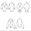 McCall's Misses' Top Sewing Pattern Kit, Code M8198, Sizes 6-8-10-12-14, Multicolor view 3