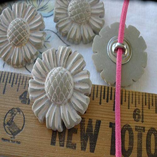 Aqua Blue Baby Buttons lot Size 20L (1/2" 13mm) Vintage 4 Hole Plastic dimi (SRAO) Doll sew on Crafts Sewing Paper tag Supply Baby Shower