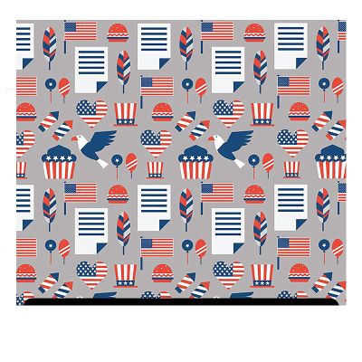 American Themed Patterned HTV (19.66" x 36") - USA Stars