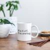 EpicWearCo Fuck Off I'm Sewing Mug, Gag Gift for Sewing Patchwork, Needles Lovers, Gift Ideas for Seamstress Tailor, Love to Sew Quilts, Sewing Machine, Rude Sarcastic Mugs, Mothers Day Presents Mug view 4