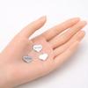 100pcs Best Mom Heart Charm 15.6mm One Sided Heart Drop Pendants Antique Silver For DIY Craft Jewelry Making MC-D19 view 2