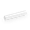 200pcs Smooth Round Tube Beads 10mm (0.4 Inch) Long Spacer Connector (Hole 2.4mm) Silver Plated Brass for DIY Craft Jewelry Making CF27-8 view 1