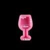 AGCFABS Silicone Casting Epoxy Mold for DIY Resin Pendant Hollow Cat Paw Keychain Jewelry Tools UV Epoxy Handmade Craft Making Mould (Wine Glass) view 2