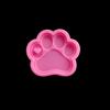 AGCFABS Silicone Casting Epoxy Mold for DIY Resin Pendant Hollow Cat Paw Keychain Jewelry Tools UV Epoxy Handmade Craft Making Mould (PK Bear Paw) view 1
