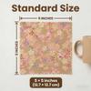 iNee Charm Packs for Quilting 5 inch, Precut Cotton Quilting Fabric Bundle, 48-5" Charm Squares, Light Coffee view 3