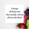 Thread catcher ort floss catcher Cross stitch floss organise embroidery storage cross stitch supplies organization Thread keeper storage Sewing gift Quilting hobby gift for mother view 4