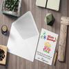 Christmas Greeting Words Clear Stamps for Card Making and Photo Album Decorations, Bell Snowflake Transparent Rubber Stamps Seal for Scrapbooking Supplies view 4