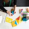 Traceease Quilting Template Stencils DIY Sewing Machine Quilt Ruler Quilting Tools, Star & Triangle view 3