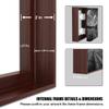 Sunwes Canvas Floater Frame for 11.25Deep Gallery Wrapped Canvas, Wood-Look Floating Frame Wall Artwork for Oil Paintings, Gallery Bedroom, Living Room, Studio, Made in USA (Dark Walnut,10x18) view 4