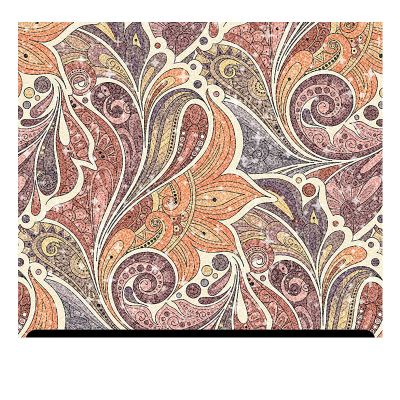 Floral Patterned Glitter HTV (13.33" x 36") - Paisley Garden