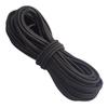homeemoh 100 Meters(109.36 Yards) Round Elastic Band, 0.16 inch(4 mm) Bungee Cord Shock Cords Stretch String Rope for Jewelry Making DIY Crafts Bracelet Necklace Beads Outdoor Projects,Black view 1