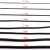 homeemoh 100 Meters(109.36 Yards) Round Elastic Band, 0.16 inch(4 mm) Bungee Cord Shock Cords Stretch String Rope for Jewelry Making DIY Crafts Bracelet Necklace Beads Outdoor Projects,Black view 2