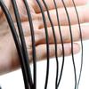 homeemoh 100 Meters(109.36 Yards) Round Elastic Band, 0.16 inch(4 mm) Bungee Cord Shock Cords Stretch String Rope for Jewelry Making DIY Crafts Bracelet Necklace Beads Outdoor Projects,Black view 4