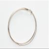 21 Gauge, 925 Sterling Silver Wire (Half Round) Half Hard Made in USA - 10FT by CRAFT WIRE view 2