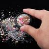 AGCFABS Smashed Micro-drilled Sand Mixed Small Broken Diamond Crystal Bubble Super Flash Rhinestone Storm for DIY Epoxy Resin Crafts (9) view 2