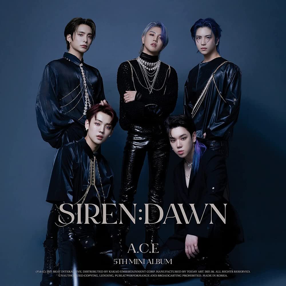 Beat Interactive A.C.E - SIREN : DAWN (5th Mini Album) Album+Extra Photocards Set (SUN ver.), (CMDC11649)