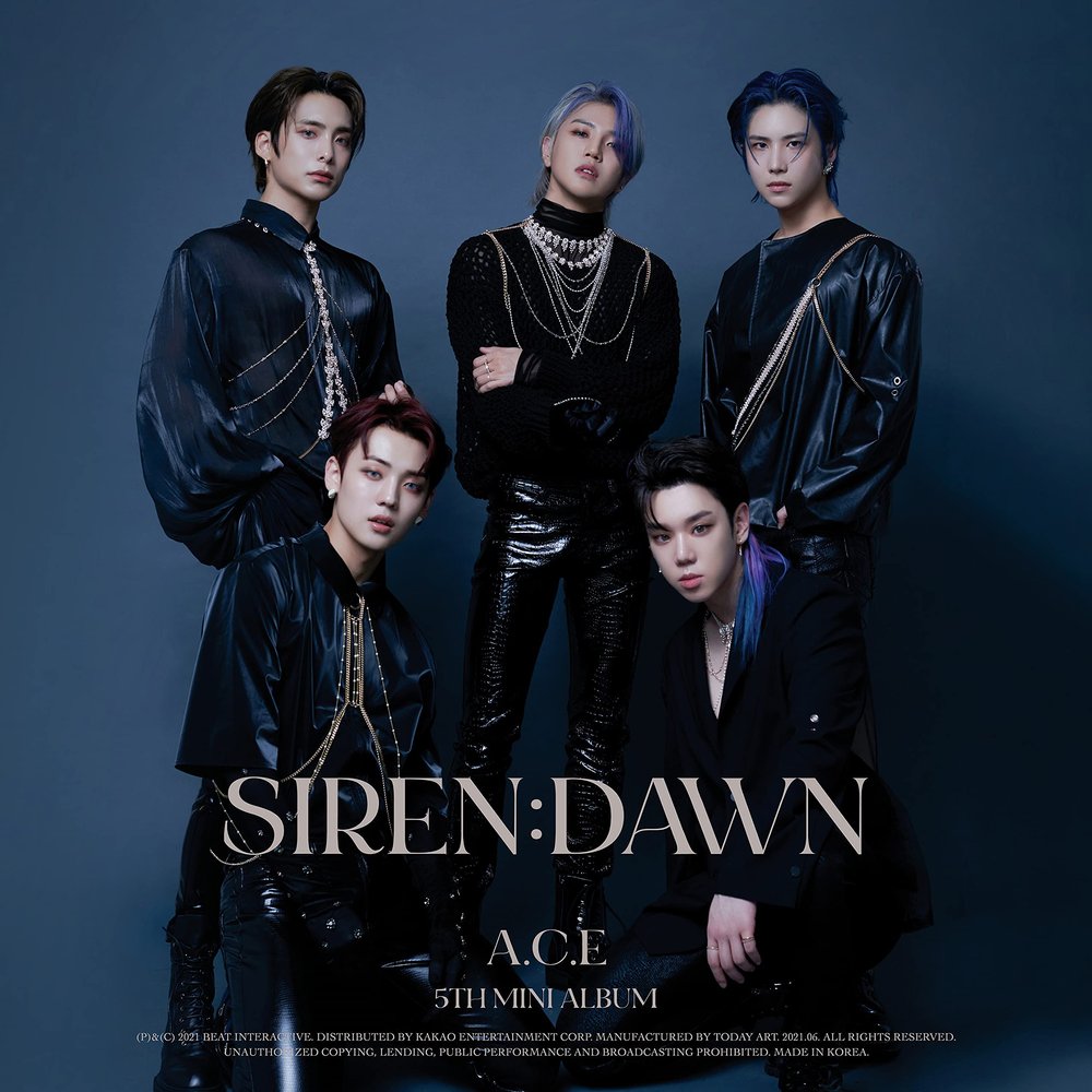 Beat Interactive A.C.E - SIREN : DAWN (5th Mini Album) Album+Extra Photocards Set (SUN+ECLIPSE+MOON ver. SET), CMDC11649
