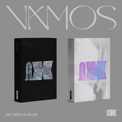 Omega X Vamos 1st Mini Album 2 Version SET CD+152p PhotoBook+Lyrics+1p PhotoCard+Card Holder+Ruler Bookmark+1p 3Cut Photo+1p Sticker+Message PhotoCard SET+Tracking Kpop Sealed
